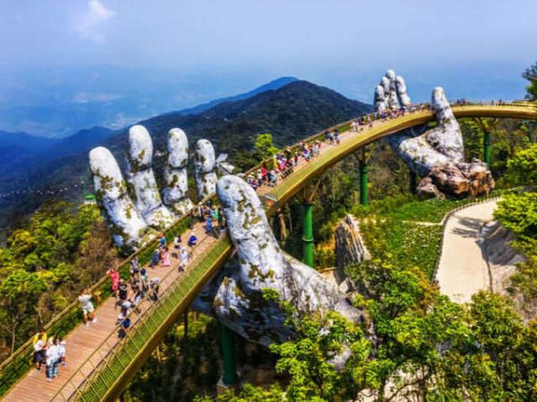Golden Hand Bridge Vietnam