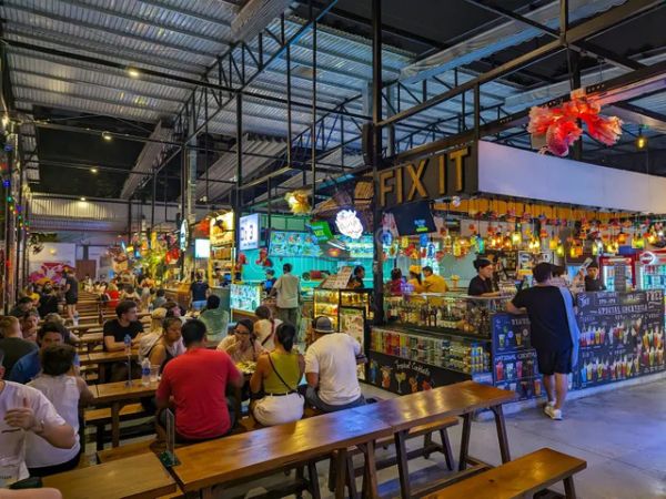 Ben Nghe Street Food Market