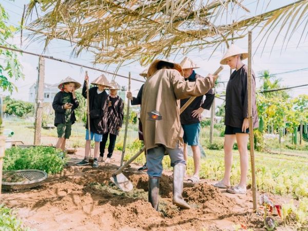 Cooking Class At Tra Que Vegetable Village From Chan May Port