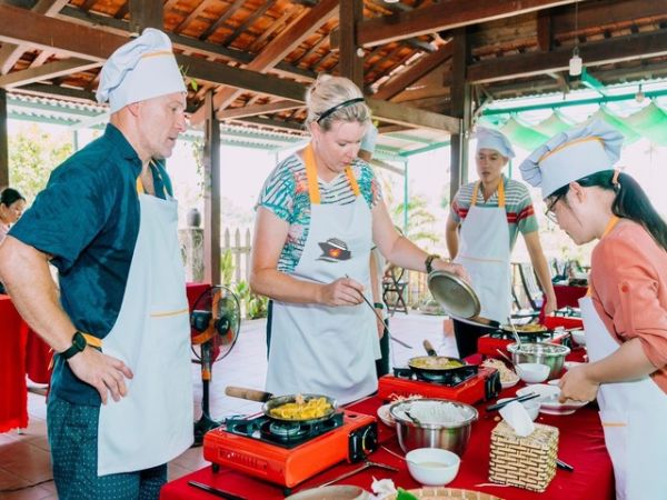 Cooking Class At Tra Que Vegetable Village From Chan May Port